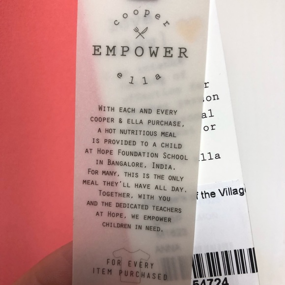 Cooper & Ella- Coral Never Worn Shift Dress-NWT - Picture 4 of 5